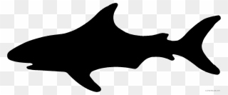 Clipartblack Com Animal Free Black White Images - Black Shark Clip Art - Png Download