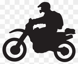 Motorcycle Silhouette Cliparts 2, Buy Clip Art - Moto Vector Png Transparent Png