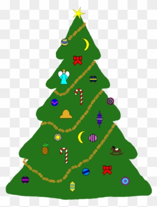 Christmas Tree Christmas Ornament Christmas Day Christmas - Arvore De Natal Em Desenho Clipart