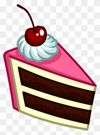 Slice Of Cake Icon - Png De Pasteles Clipart