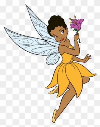 Disney Fairies' Iridessa Clip Art Disney Clip Art Galore - African American Fairy Cartoon - Png Download