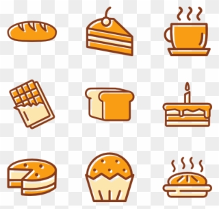 Cake And Bakery - Icon Clipart