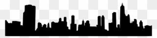 City Skyline Silhouette 22, Buy Clip Art - Chicago - Png Download