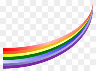 Icon Rainbow - Transparent Curve Lines Png Clipart