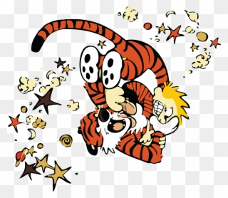 Calvin And Hobbes Lassi Ja Leevi Pinterest - Calvin And Hobbes Png Clipart