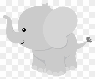 Baby Elephant, Elephant Baby Showers, Clipart, Baby - Bebe Animales De La Selva - Png Download