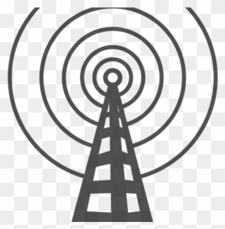 Antenna Clipart Radio - Radio Tower - Png Download