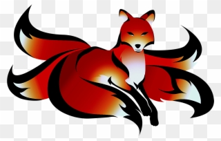 Clip Art Give Us A Call - Five Tails Fox - Png Download