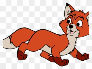 Disney Clipart Fox - Fox And The Hound Clipart - Png Download