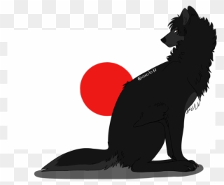 Clipart Mountains Wolf - Wolf Japan - Png Download