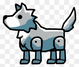 Wolf Pup - Wolf Scribblenauts Transparent Clipart