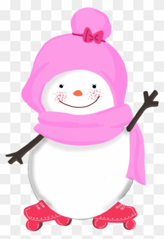 Snowman Sticker - Child Clipart