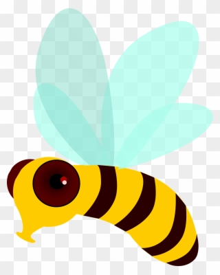 Cartoon Honey Bee Hive 24, Buy Clip Art - ผึ้ง บิน Png Transparent Png