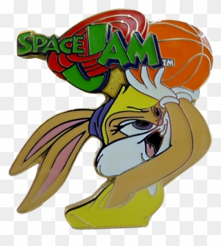 Vintage Space Jam Lola Bunny - Lola Bunny Space Jam Pin Clipart