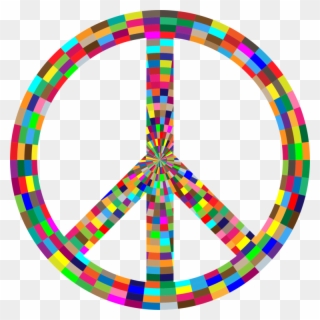 Peace Symbols Hippie Love - Peace Design Clipart