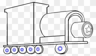 How To Draw Train - Drawing Clipart