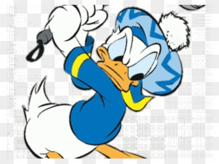 Golf Clipart Disney - Donald Duck Coloring Pages - Png Download