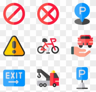 Parking - Vector Graphics Clipart
