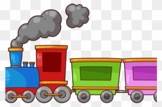 Train Clipart Transparent Background - Beginning Middle End Visual - Png Download