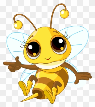 Suivant - Lady Bumble Bee Cartoon Clipart