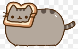 Svg Transparent Stock My Friend Made This Sticker C - Pusheen The Cat Clipart