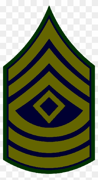 Free Download Master Sergeant Insignia Clipart Master - Master Sergeant Army Rank Svg - Png Download