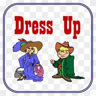 Play Dress Up Centers Clipart - Dress Up Center Sign - Png Download