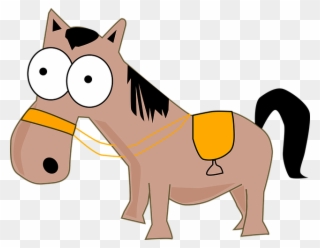 What Does It Mean - Cartoon Horse Clipart