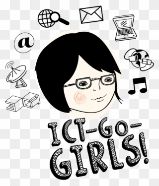 Ict Go Girls - Girls Ict Clipart