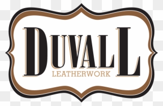 Duvall Leatherwork - Logo Leather Work Clipart