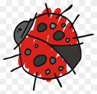 Images Of Ladybugs - Little Sister Ladybug Tile Coaster Clipart