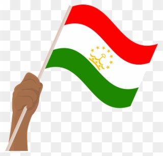 Flag, Iran, Tajikistan, Afghanistan, India, Kurds - Tajikistan Flag Clipart