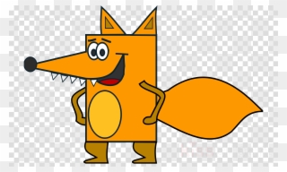 Cartoon Fox Clipart Clip Art - Vector Graphics - Png Download
