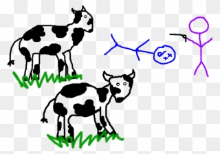You Have Two Cows - Dibujos De Rebaño De Vacas Clipart