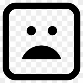 Disappointed Emoticon Face Comments - Number 6 Icon Png Clipart