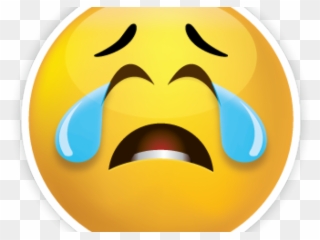 Sad Emoji Clipart Disappointment - Sad Face - Png Download