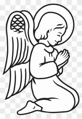 Jpg Transparent Download Angels Drawing Face - Cemetery Clipart