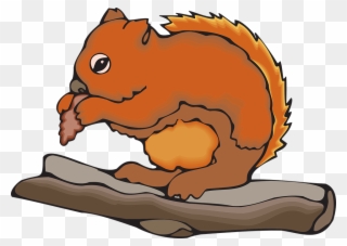 Animated Squirrel Clipart 8, Buy Clip Art - Animals Food Clipart - Png Download