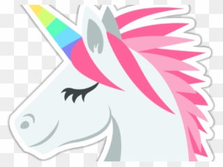Unicorn Clipart Logo - Unicorn Sticker - Png Download