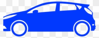 Ford Fiesta 2017 Dibujo Clipart
