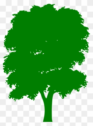 Vector - Green Tree Clip Art - Png Download