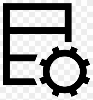 System Administrator Computer Network Connection Database - Machinery Symbol Clipart