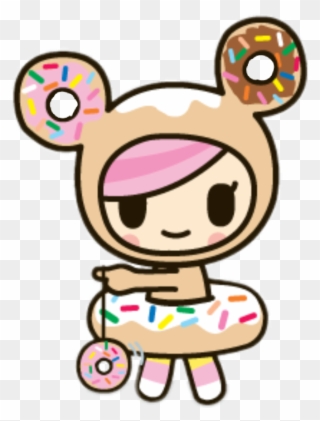 Tokidoki Clipart Donut - Tokidoki Donutella - Png Download
