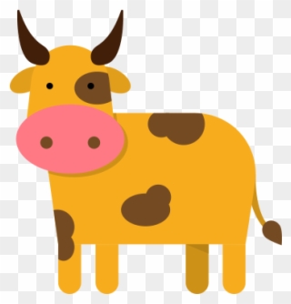 Cow Illustrations - Cow Illustration Vector Png Clipart