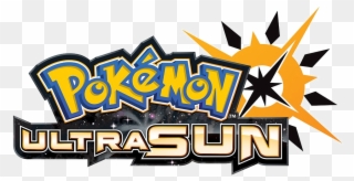 Pokémon Ultra Sun English Logo - Nintendo Pokemon Ultra Sun Clipart