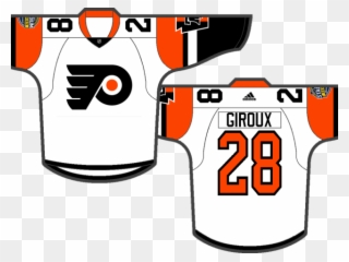 Fans Clipart Jersey Day - Philadelphia Flyers - Png Download