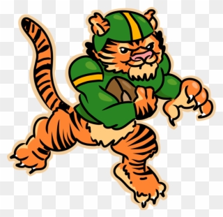 Tiger Playing Football Png Clipart