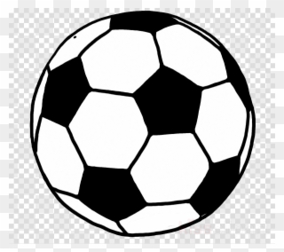 Football In Drawing Clipart Drawing American Football - Soccer Ball Kick Png Transparent Png