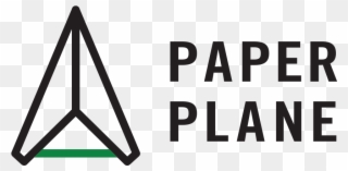 Paper Plane Hostel Logo Clipart