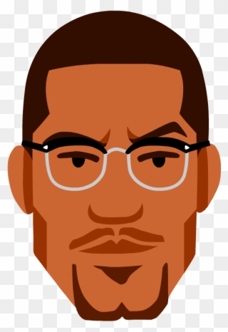 Download Malcolm X Clipart Malcolm X Civil Rights Movement - Malcolm X Clipart - Png Download
